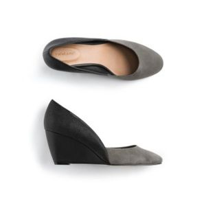 Tahari Palace Mixed Media Wedge~NWT~Never worn!